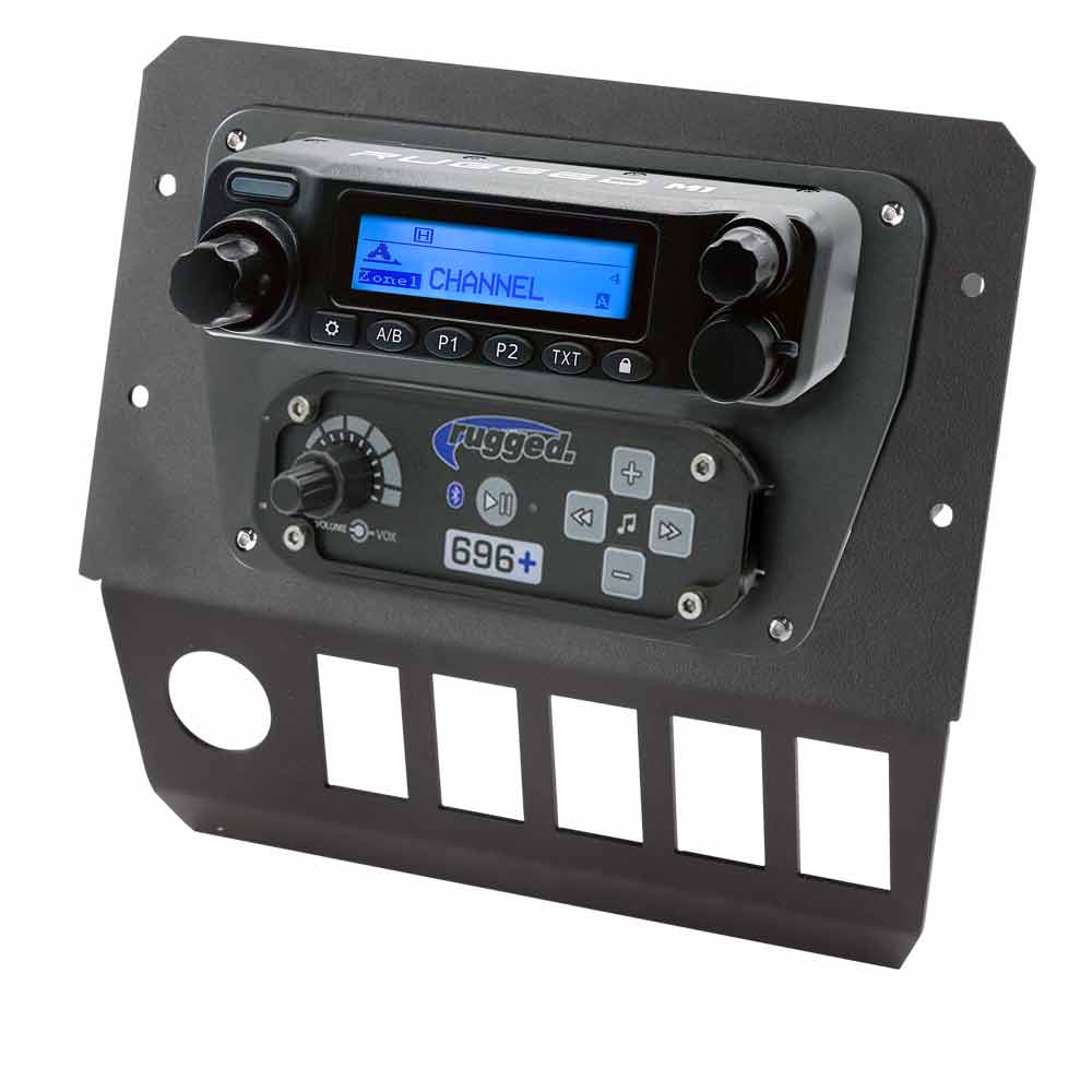 Polaris General Complete Communication Kit with Bluetooth Intercom and 2-Way Radio - STX Stereo / M1 VHF Business Band