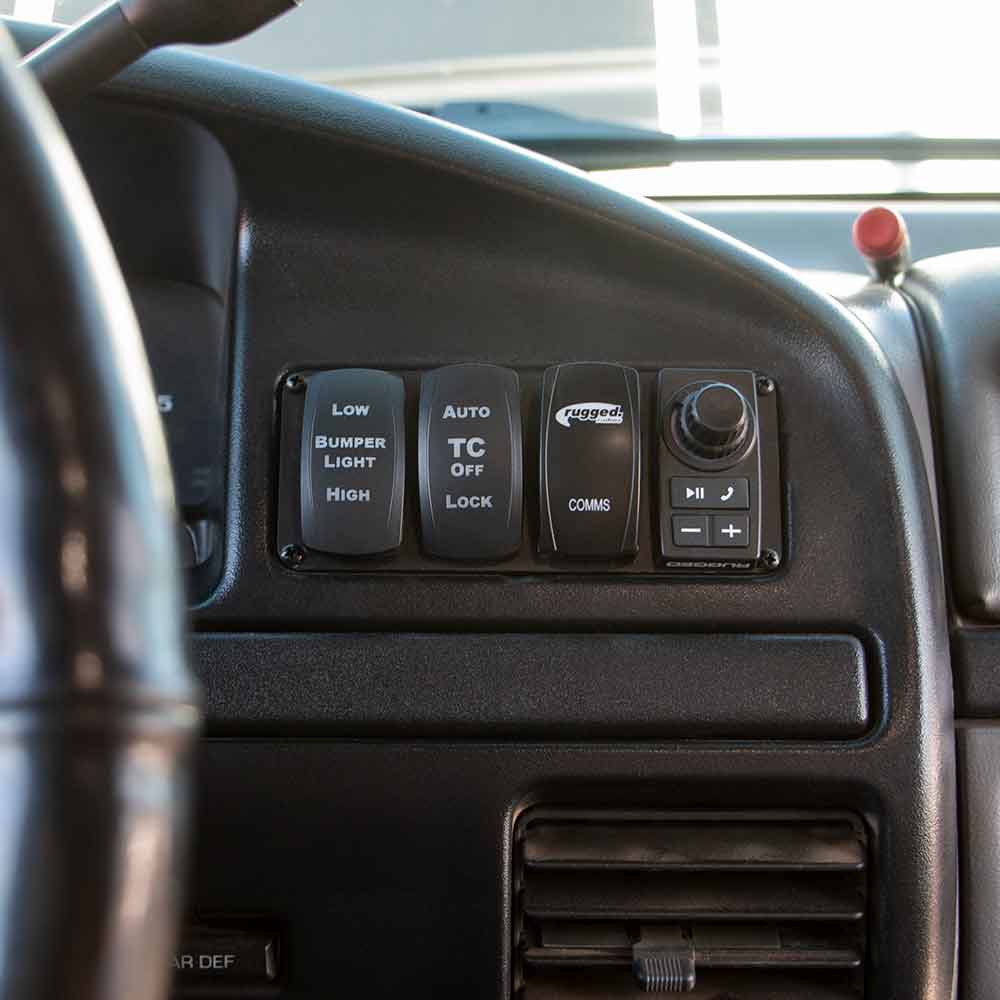 Rocker Switch Panel Bezel for OBS Ford Bronco F150 and F250 Dash
