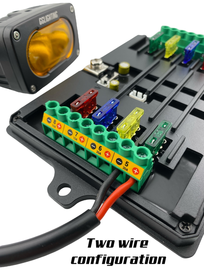 8-Gang Switch Panel With RGB And Remote Control Bluetooth App