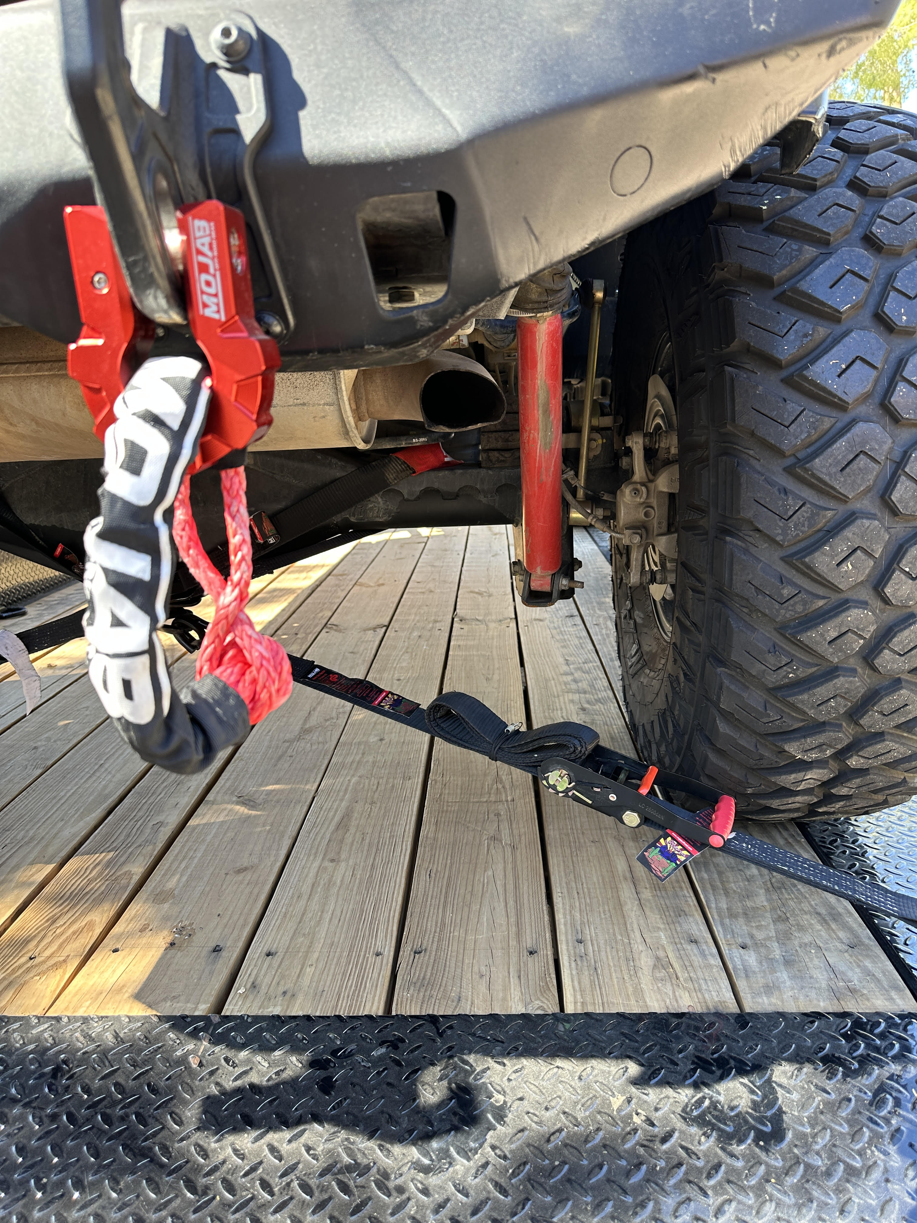 Soft Shackle 1/2'' x 24” with sleeve and bag (Set of 2 Shackles) (Lifetime Warranty)